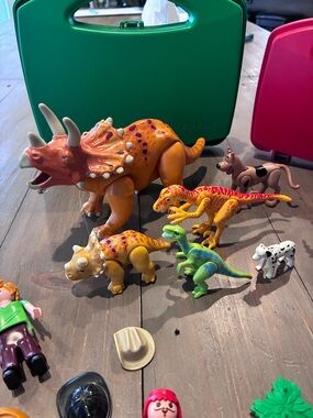 Playmobil dinosaur and scooby doo lot